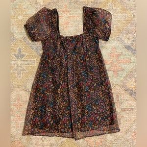 Wild Fable Multicolored Baby Doll Style Dress